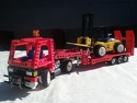 Lego 8872 Sattelschlepper mit Gabelstapler