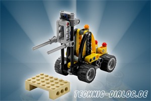 Lego 8290 Mini-Gabelstapler Lego 8290 Mini-Gabelstapler