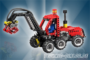 Lego 8443 Pneumatic Forsttraktor Lego 8443 Pneumatic Forsttraktor