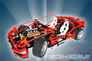 Lego 8448 Super Car Mk II Lego 8448 Super Car Mk II