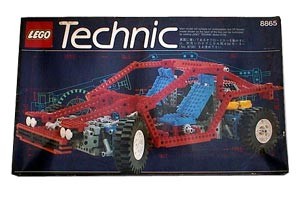 Lego 8865 PKW Chassis