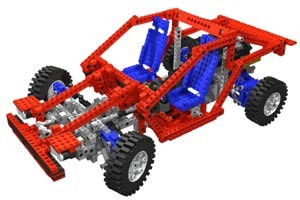 Lego 8865 PKW Chassis