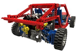 Lego 8865 PKW Chassis