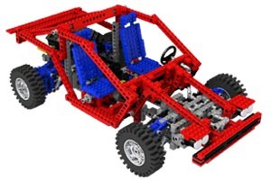 Lego 8865 PKW Chassis