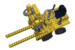 Lego 850 Gabelstapler