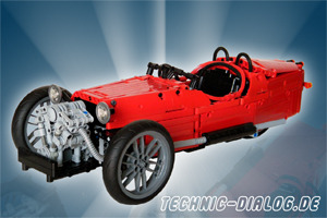 Lego M 1001 Morgan Three Wheeler Lego M 1001 Morgan Three Wheeler