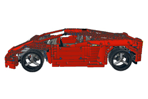 Lego M 1431 Lamborghini Gallardo Full RC