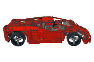 Lego M 1431 Lamborghini Gallardo Full RC