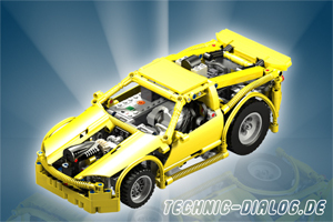 Lego M 1044 Gelber Renner Lego M 1044 Gelber Renner