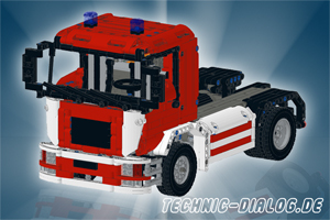 Lego M 1650 Feuerwehr MAN Zugmaschine Lego M 1650 Feuerwehr MAN Zugmaschine