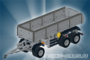 Lego M 1663 Gelenkdeichselanhänger Lego M 1663 Gelenkdeichselanhänger