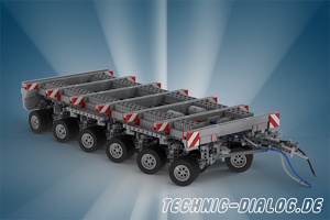 Lego M 2780 Mehrachsiger Dual-Line-Modulanhänger Lego M 2780 Mehrachsiger Dual-Line-Modulanhänger