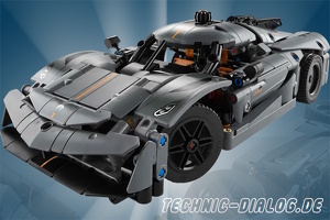 Lego 42173 Koenigsegg Jesko Absolut Supersportwagen in Grau Lego 42173 Koenigsegg Jesko Absolut Supersportwagen in Grau