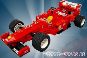 Lego 2556 Ferrari Formel 1 Rennwagen